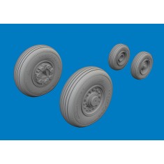1/72 F-14D Wheels for Tamiya kits