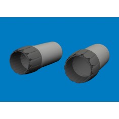 1/72 F-14D Exhaust Nozzles for Tamiya Kits
