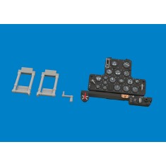 1/72 P-36A Pre-painted Dashboard and Steelbelts for Arma Hobby kits