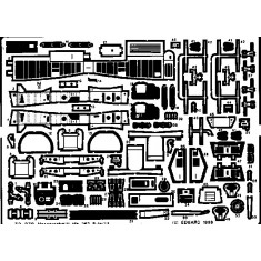 Photoetch for 1/72 Messerschmitt Me 262B-1A/U1 Schwalbe for Revell kit