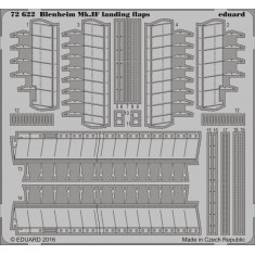1/72 Bristol Blenheim Mk.IF Landing Flaps for Airfix #04059 kit (1 Photo-Etched Sheet)   