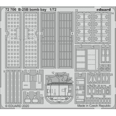 1/72 North American B-25B Mitchell Bomb Bay Detail Set for Airfix kits