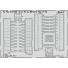 1/72 Curtiss Hawk 81-A2 Landing Flaps PE Detail Set for Arma Hobby Kit