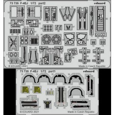 1/72 McDonnell Douglas F-4EJ Phantom II Detail Set for Fine Molds kits