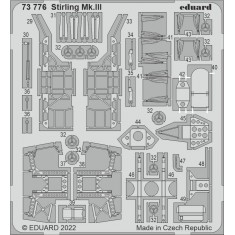 1/72 Short Stirling Mk.III Detail set for Italeri kits