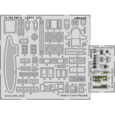 1/72 Grumman F6F-3 Hellcat Detail Parts for Eduard kits