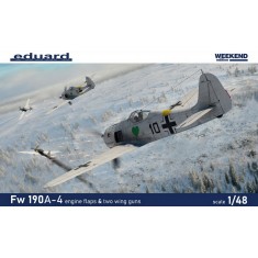 1/48 Focke-Wulf Fw 190A-4 w/Engine Flaps & 2-Gun Wings [Weekend Edition]