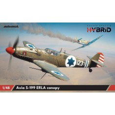 1/48 Czechoslovak Avia S-199 Single Engine Fighter with Erla Canopy [HYBRID Edition]