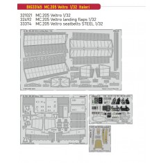 1/32 Macchi MC.205 Veltro PE Super Detail Set for Italeri kits