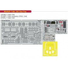 1/48 F-86A Super Detail Set (PE) for Clear Prop kits
