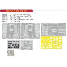 1/48 Do 217K Photo-etched Super Detail set for ICM kits
