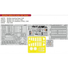 1/48 Buffalo US Version Photo-etched Super Detail set for Tamiya kits