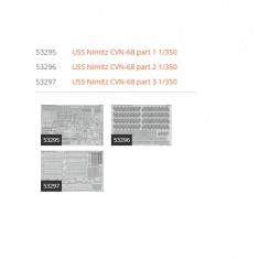 1/350 USS Nimitz CVN-68 Aircraft Carrier Super Detai set for Trumpeter kits