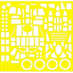 1/72 Halifax B Mk.II Paint Mask for Revell kit