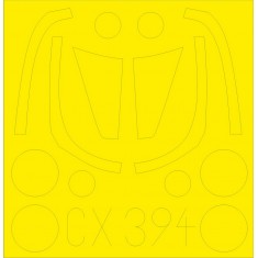 1/72 Lockheed-Martin F-16CJ Block 50 Fighting Falcon Paint Mask for Tamiya kit