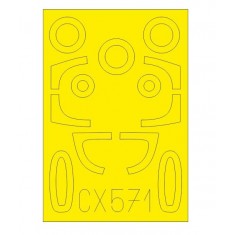 1/72 Heinkel He 162 A Paint Masking Sticker Sheets for Special Hobby kits