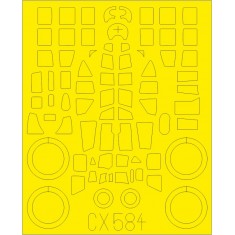1/72 Junkers Ju 88A-1 Paint Masking for Revell kits