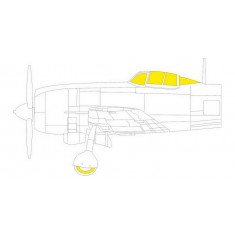 1/72 Nakajima Ki-84 Hayate Paint Masking for Arma Hobby kits