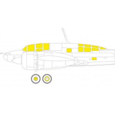 1/72 Mitsubishi Ki-46-III Interceptor Masking for Hasegawa kits