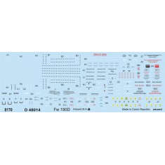 1/48 Focke-Wulf Fw 190D Stencils
