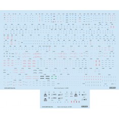 1/72 Mikoyan-Gurevich MiG-21Bis Stencils Decal for Eduard kits