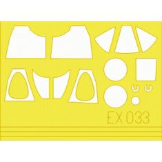 1/48 Vought F4U-1 Corsair Paint Mask for Tamiya kit