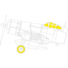 1/48 Vought F4U-2 Corsair Masks for Hobby Boss kits