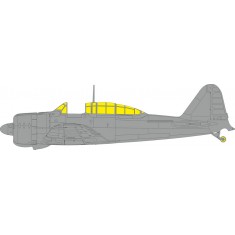 1/48 Mitsubishi A6M2-K Zero TFace Masking for Eduard kits