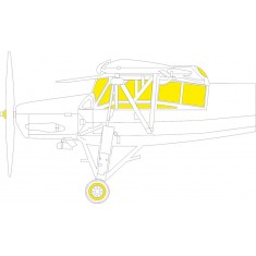 1/48 Fieseler Fi 156C Storch Canopies Masking for Tamiya kits