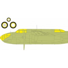 1/48 DB-7 Boston III Canopies Masking for HK Models kits