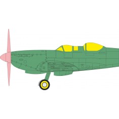 1/48 Spitfire Tr.9 Canopies Masking sheet for Airfix kits
