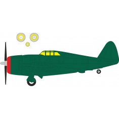1/48 P-47D Razorback Canopies Paint Mask for MiniArt kits