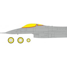 1/48 F-16CJ Block 50 Canopies Paint Masks for Tamiya kits