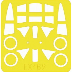 1/48 Curtiss P-36 Hawk Paint Mask for Academy kit