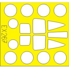 1/48 BAC TSR-2 Paint Mask for Airfix kit