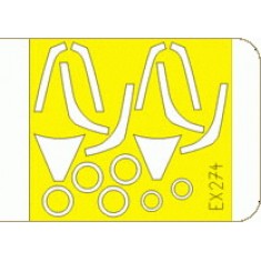 1/48 F-16CN Block 30/32 Paint Mask for Tamiya kit