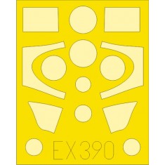 1/48 Supermarine Spitfire PR Mk.XIX Paint Mask for Airfix kit