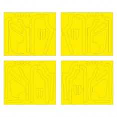 1/48 B-17G Antiglare Panels (VE production) Paint Masks for Revell/Monogram kits