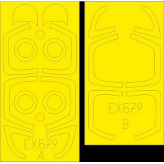 1/48 L-39C Albatros TFace Paint Masks for Trumpeter kits