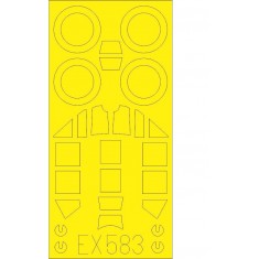 1/48 Bf 109G-6 Paint Masks for Tamiya kits