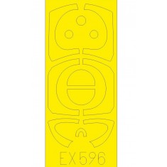 1/48 Aero L-29 Paint Masks for Eduard kits