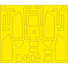 1/48 Messerschmitt Bf 109G-10 Paint Masks for Eduard kits