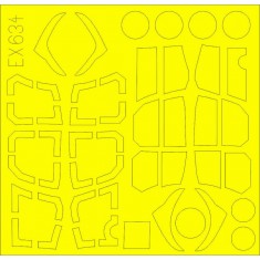 1/48 Heinkel He 219 TFace Paint Masks for Tamiya kits