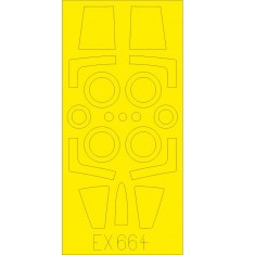 1/48 Lockheed F-104G Starfighter Paint Masks for Kinetic kits