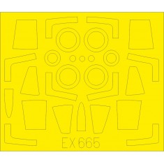 1/48 Lockheed F-104G Starfighter TFace Paint Masks for Kinetic kits