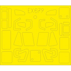1/48 PZL W-3A Sokol Paint Masks for Answer Plastic kits