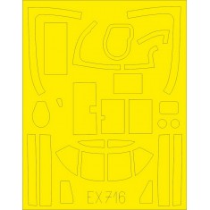 1/48 Douglas B-26C Invader Paint Masking for ICM kits