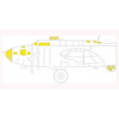 1/48 Boeing B-17F Flying Fortress TFace Paint Masking for HK Model kits
