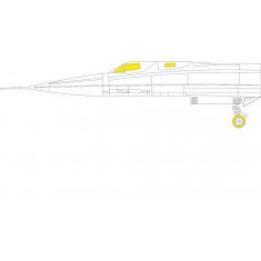 1/48 Lockheed SR-71A Blackbird Paint Masking for Revell kits