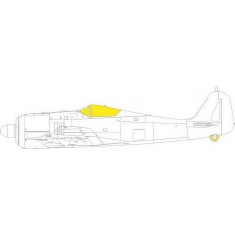 1/48 Focke-Wulf FW 190A-4 Paint Masking for Eduard kits